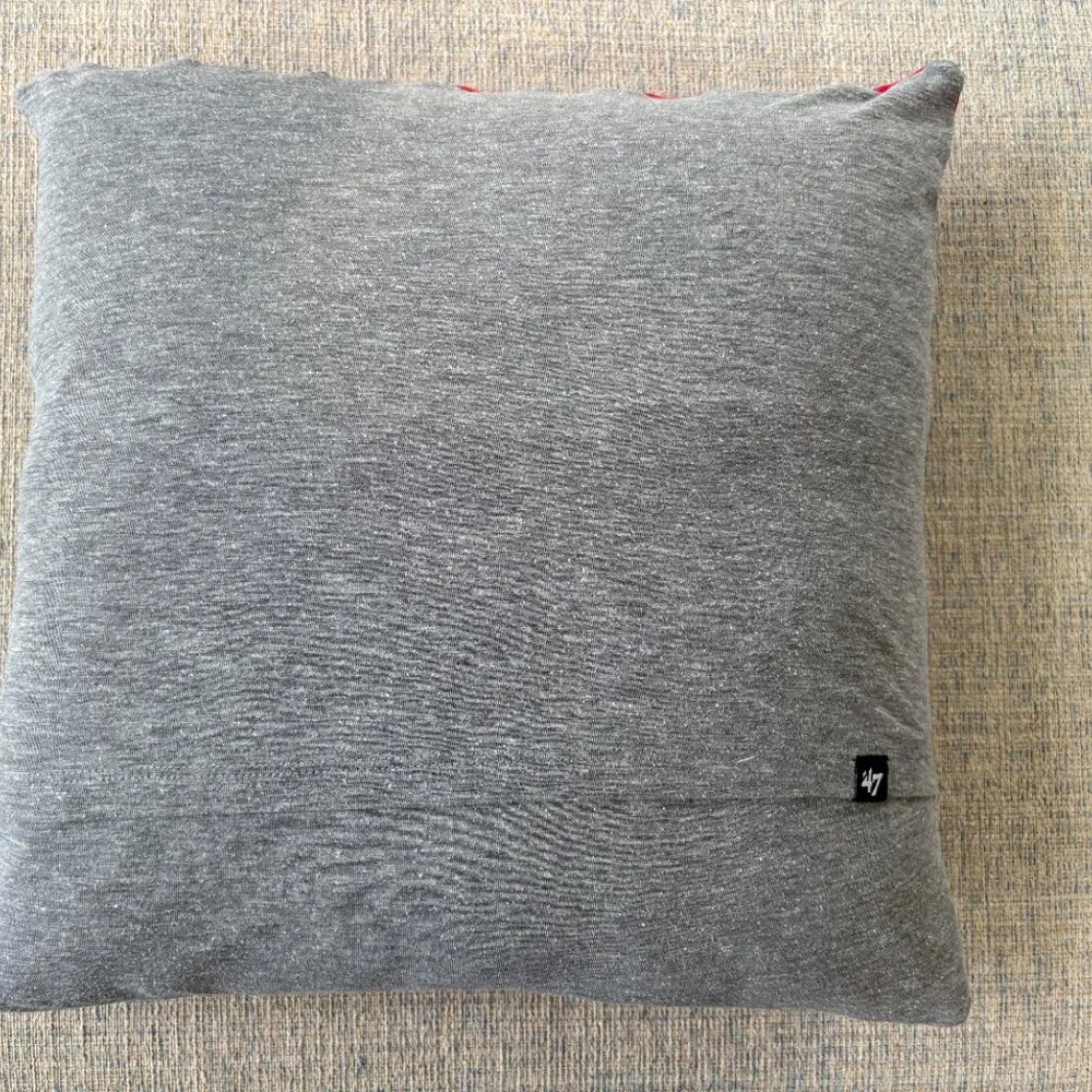 Houston Texans NFL Handmade upcycled t-shirt 16x16 decorative throw Pillow Cover